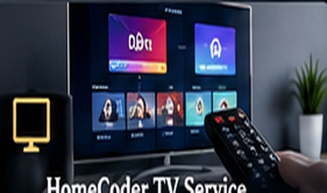 Иллюстрация направления HomeCoder TV Service